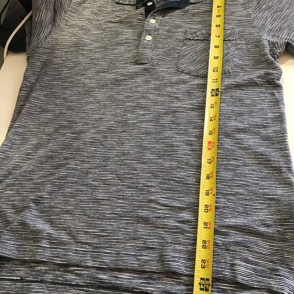 Billy Reid Polo Shirt Sz M - Picture 8 of 9